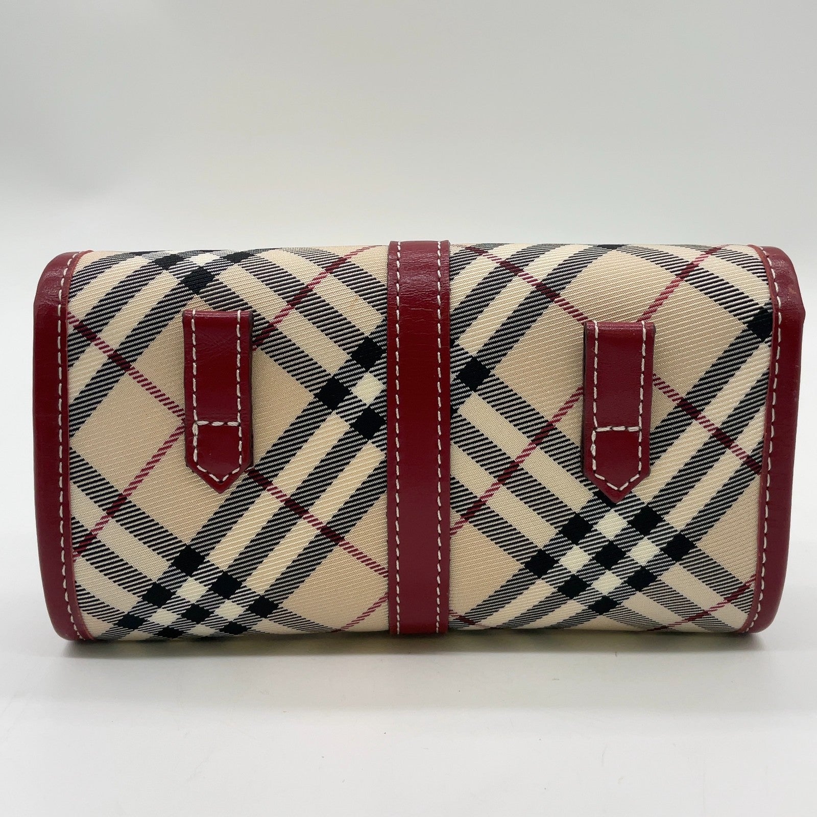 Burberry Blue Label Nova check canvas beige 2way crossbody/waist bag